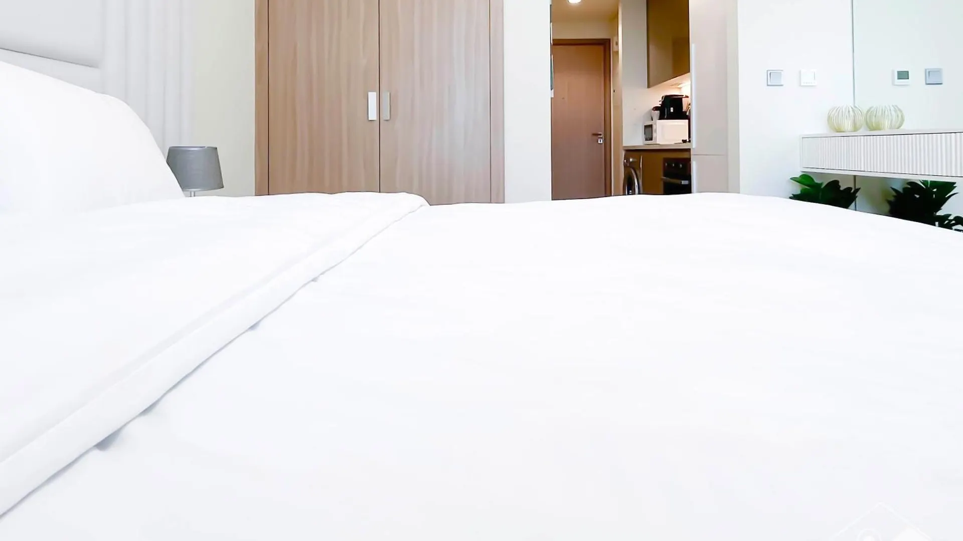 Charming Azizi Rivera Studio With Balcony Dubaj Zjednoczone Emiraty Arabskie