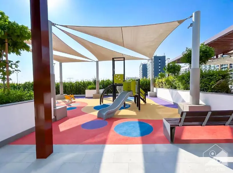 Charming Azizi Rivera Studio With Balcony Dubaj 0*,